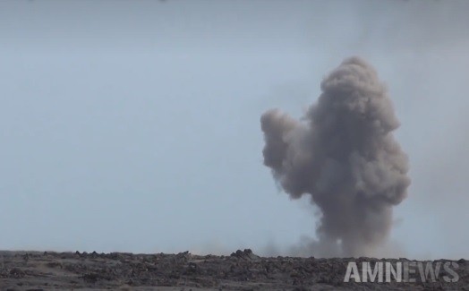 Quân đội Syria khai hỏa dữ dội vào IS ở phía nam đất nước