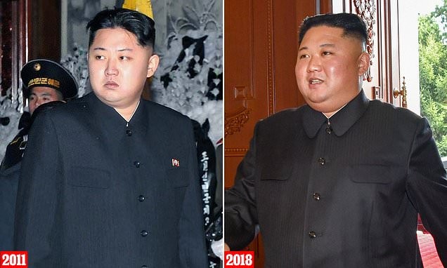 Lãnh đạo Kim Jong -un đã tăng cân sau 7 năm nắm quyền.
