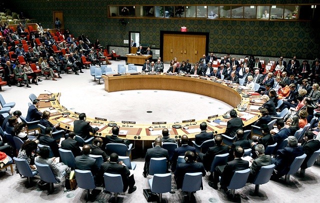 Một cuộc họp của Liên hợp quốc
