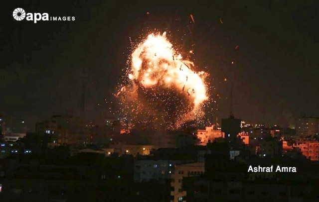 Chiến binh Palestine bắn rocket ào ạt vào Israel