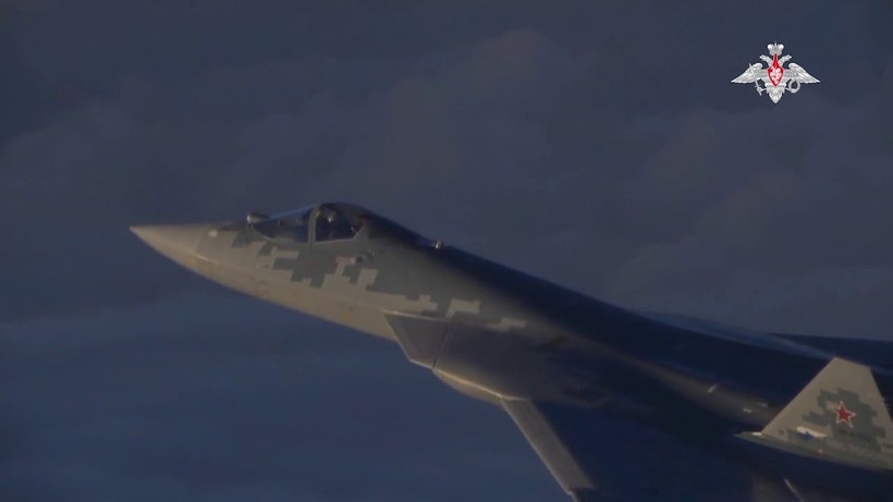 Nga lần đầu công bố clip máy bay chiến đấu Su-57 tại Syria