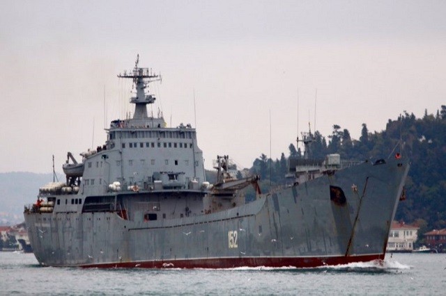 Tàu Nga chở vũ khí tới Syria