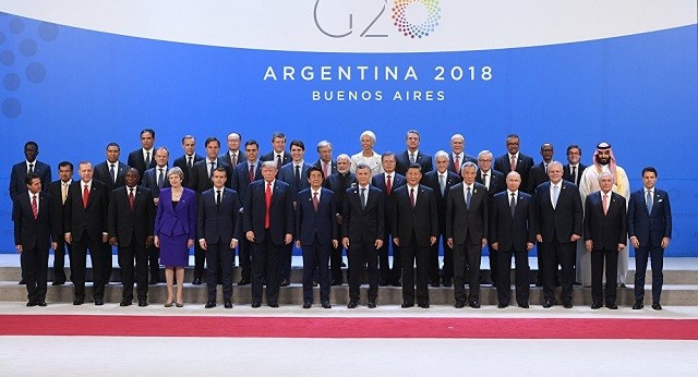 Các nhà lãnh đạo thế giới nhóm họp tại thượng đỉnh G20