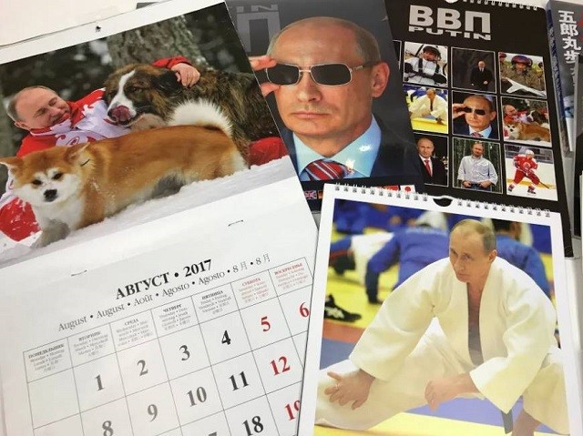 Người Nhật Bản rất ưa chuộng lịch Tổng thống Putin