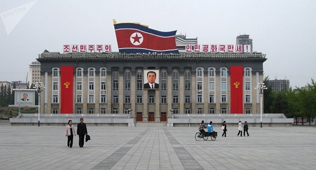 Quảng trường Kim Nhật Thành ở Triều Tiên