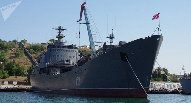 Xem tàu Nga chở đầy thiết bị quân sự sang Syria