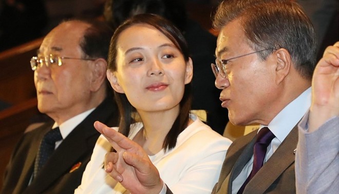 Kim Yo-jong, em gái nhà lãnh đạo Triều Tiên Kim Jong-un tại Hàn Quốc