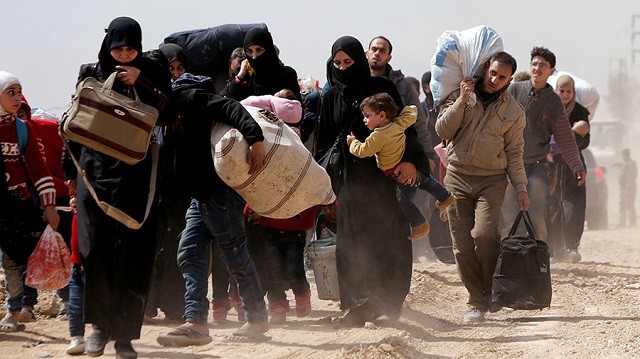 Syria: Hàng ngàn người sơ tán khỏi Đông Ghouta trong lệnh ngừng bắn
