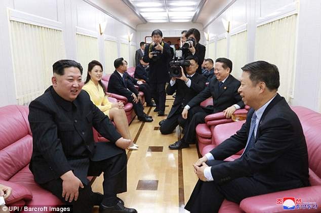 Bên trong tàu chống đạn bí mật của ông Kim Jong un