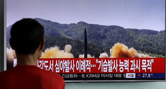 Hình ảnh Triều Tiên thử tên lửa