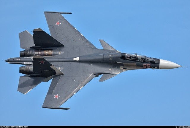 Một chiếc  Su-30SM của Nga