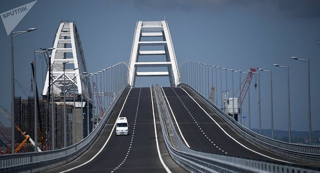 Cây cầu Nga mới khánh thành ở Crimea được coi là cầu dài nhất châu Âu