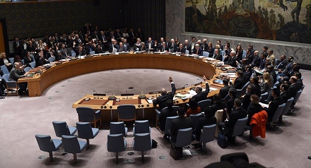 Một cuộc họp tại Hội đồng bảo an Liên hợp quốc về Syria