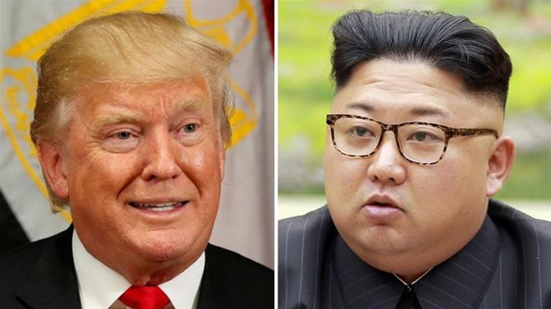 Tổng thống Mỹ Donald Trump và Lãnh đạo Triều Tiên Kim Jong-un 
