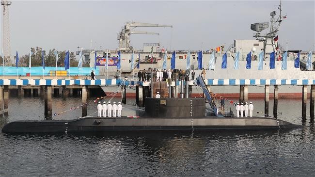Iran mới ra mắt tàu ngầm Fateh