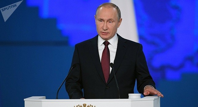 Tổng thống Nga Putin đọc thông điệp trước Quốc hội