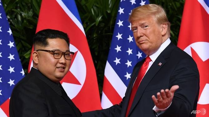 Chủ tịch Kim Jong-un và Tổng thống Donald Trump
