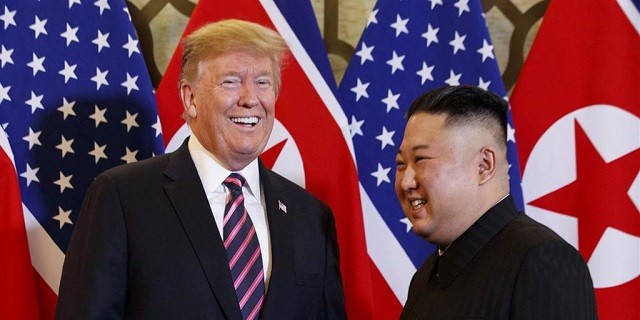 TT Trump và Chủ tịch Kim tại thượng đỉnh Mỹ Triều
