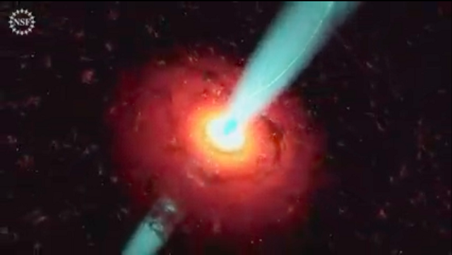 Hình ảnh đầu tiên về hố đen với sức hút khủng khiếp