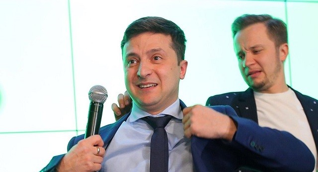 Danh hài Ukraine Zelensky  đã giành thắng lợi trong cuộc bầu cử tổng thống với hơn 73,17% số phiếu bầu