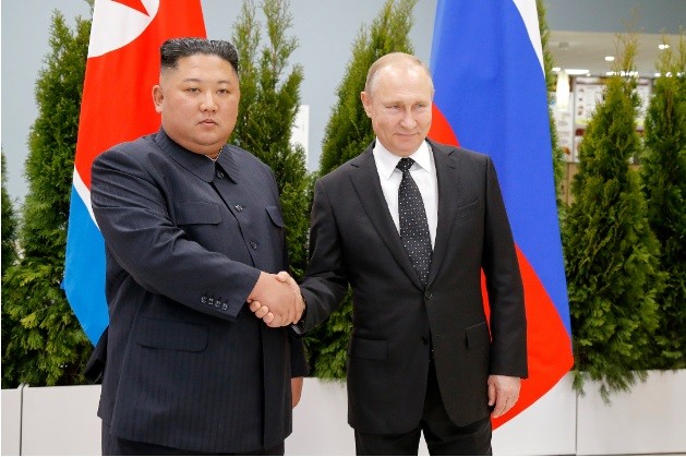 Chủ tịch Kim Jong-un và TT Nga Putin