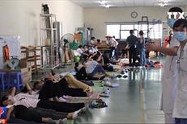 25 công nhân ở Cần Thơ nhập viện do ngộ độc khí gas