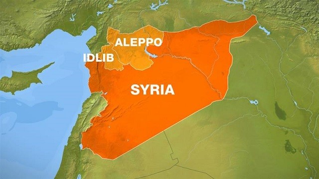 Bản đồ Syria