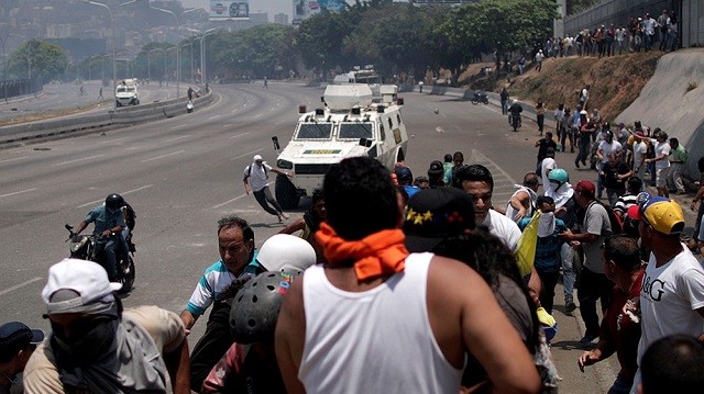 Những người biểu tình thuộc phe đối lập Venezuela