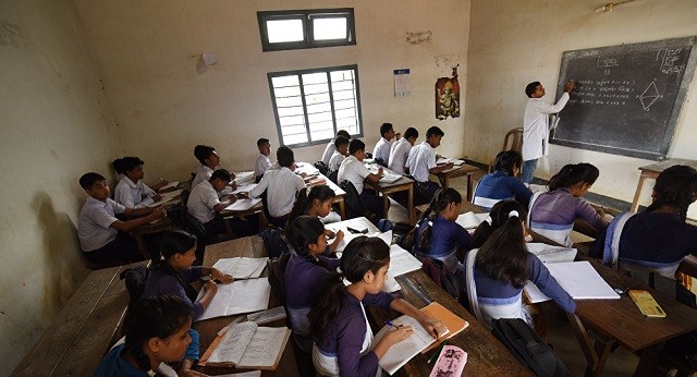 Một lớp học ở Ấn Độ