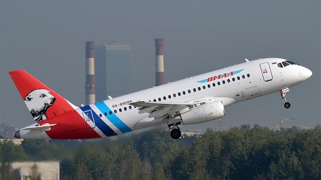 Máy bay Superjet 100 của hãng Yamal Airlines