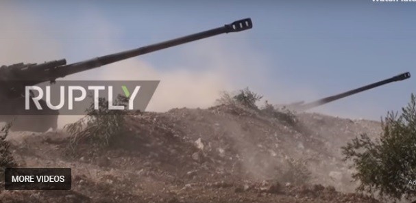 Video: Quân đội Syria ào ạt tấn công quân thánh chiến ở Hama