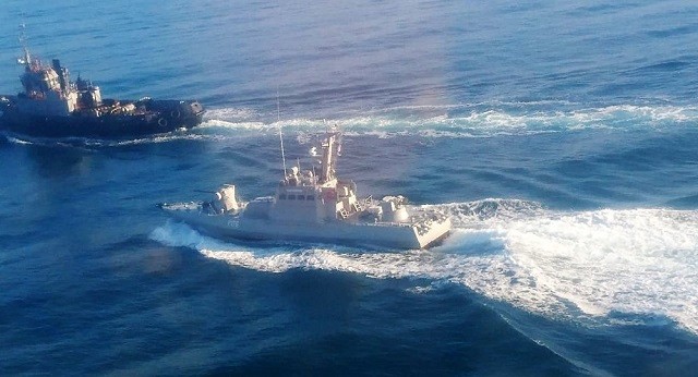 Nga cho rằng các tàu Ukraine đã đi vào lãnh hải của mình