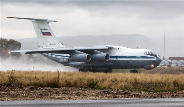 Máy bay cỡ khủng của Nga tới Syria, có thể chở vũ khí hạng nặng