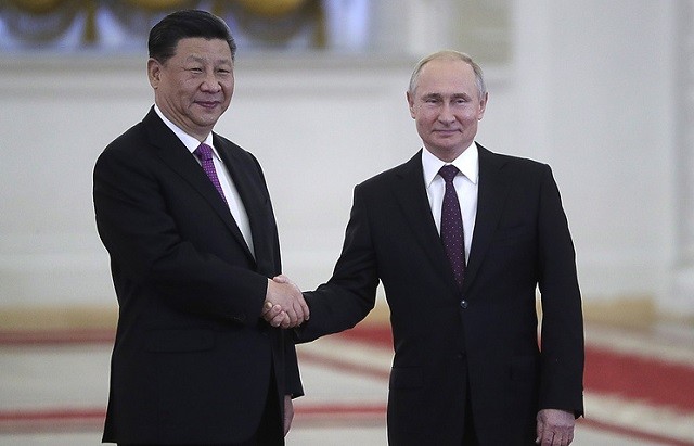Chủ tịch Trung Quốc Tập Cận Bình và TT Nga Putin