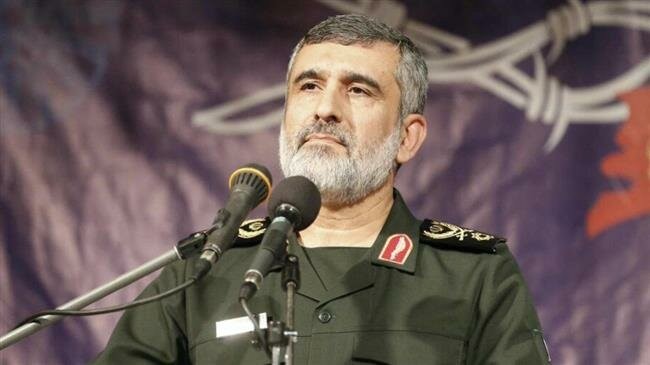 Thiếu tướng Amir Ali Hajizadeh – chỉ huy Đơn vị Không lực của IRGC 