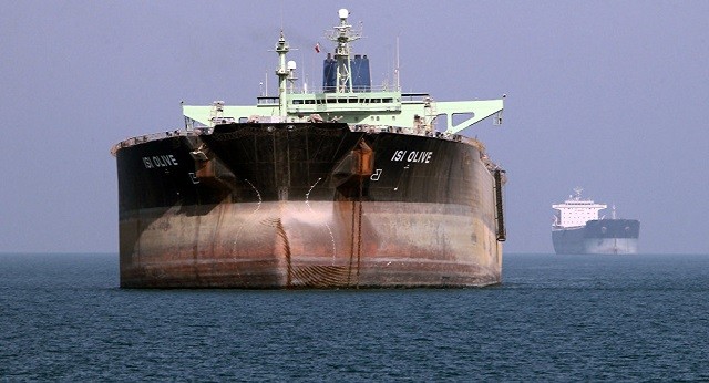 Một tàu chở dầu ngoài khơi cảng Bandar Abbas của Iran