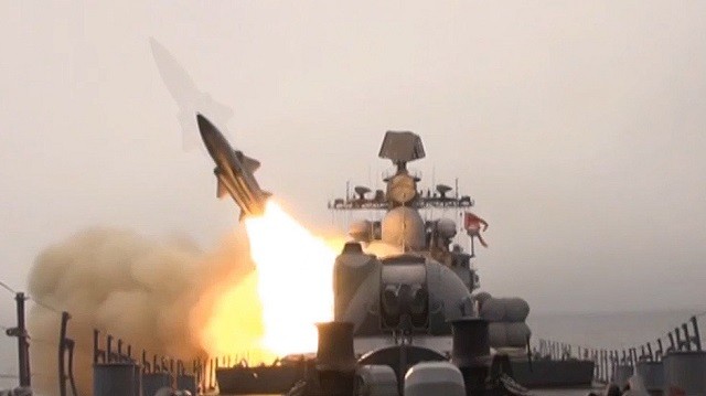Xem Nga bắn tên lửa siêu thanh chống hạm vào mục tiêu trên biển Nhật Bản