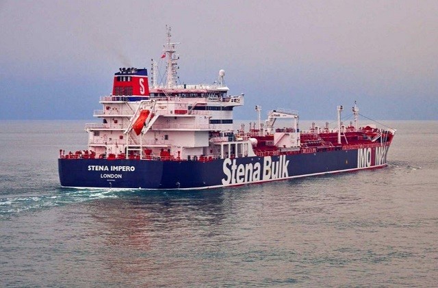 Tàu dầu bị Iran bắt giữ
