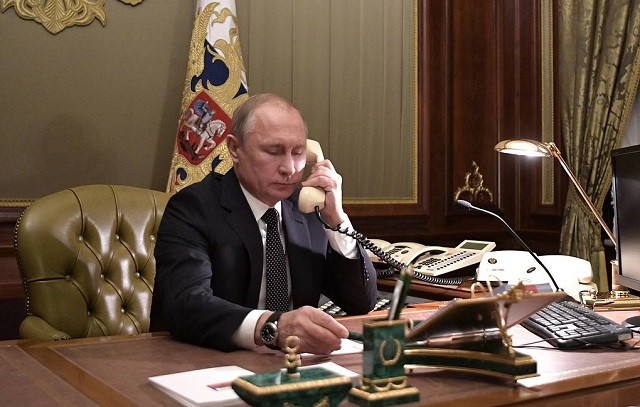 TT Nga Vladimir Putin vừa có cuộc điện đàm với TT Mỹ Donald Trump