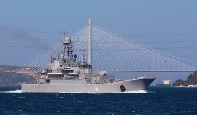 Tàu Nga có thể đã mang xe tăng tới hỗ trợ cho Syria