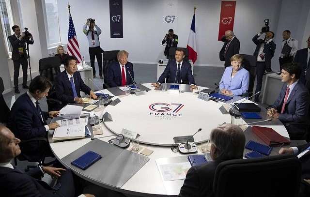 Lãnh đạo các nước tham gia thượng đỉnh G7 tại Pháp.