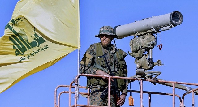 Một binh sĩ của Hezbollah.