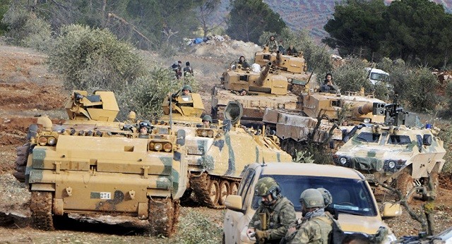 Lực lượng Thổ Nhĩ Kỳ ở Syria.
