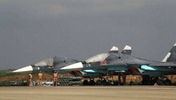 Căn cứ không quân Hmeimim của Nga tại Syria.