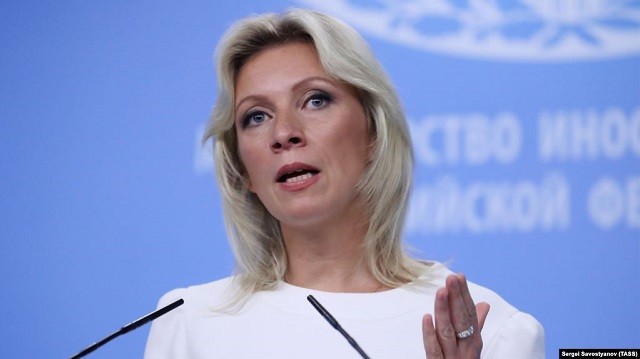Phát ngôn viên của Bộ Ngoại giao Nga Maria Zakharova.