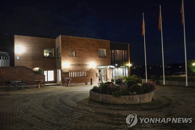 Villa Elfvik Strand, một trung tâm hội nghị gần Stockholm, nơi các quan chức Hoa Kỳ và Triều Tiên tổ chức đàm phán phi hạt nhân hóa.