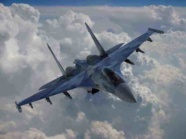Chiến cơ Su-35 của Nga.