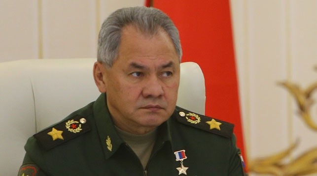 Bộ trưởng Quốc phòng Nga Shoigu.