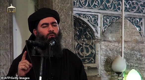 Lãnh đạo Abu Bakr al-Baghdadi của nhóm khủng bố IS.