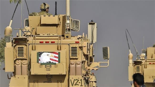 Xe bọc thép Mỹ tại Iraq